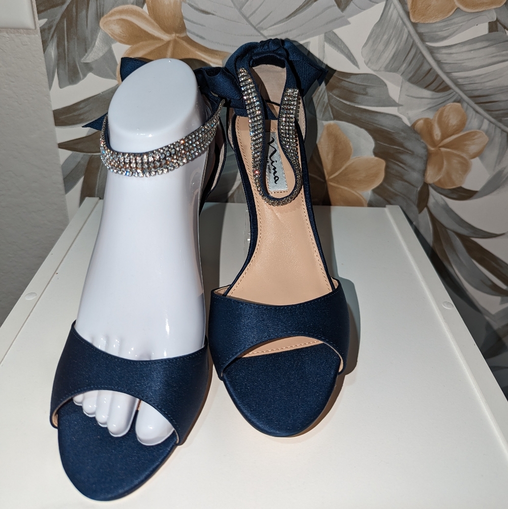 Blue heels